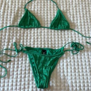 TRIANGL GREEN BIKINI